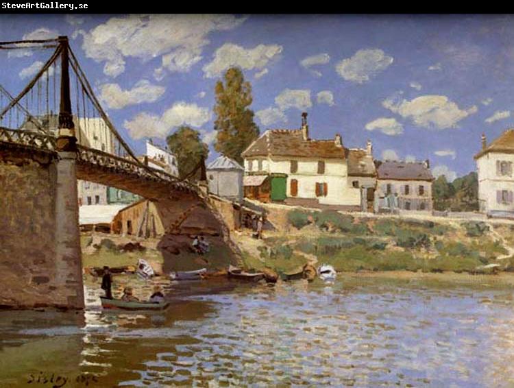 Alfred Sisley Bridge at Villeneuve-la-Garenne